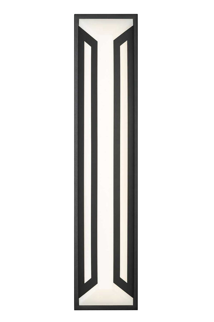 Banff LED Outdoor Wall Mount in Sand Black Z-Lite Canada