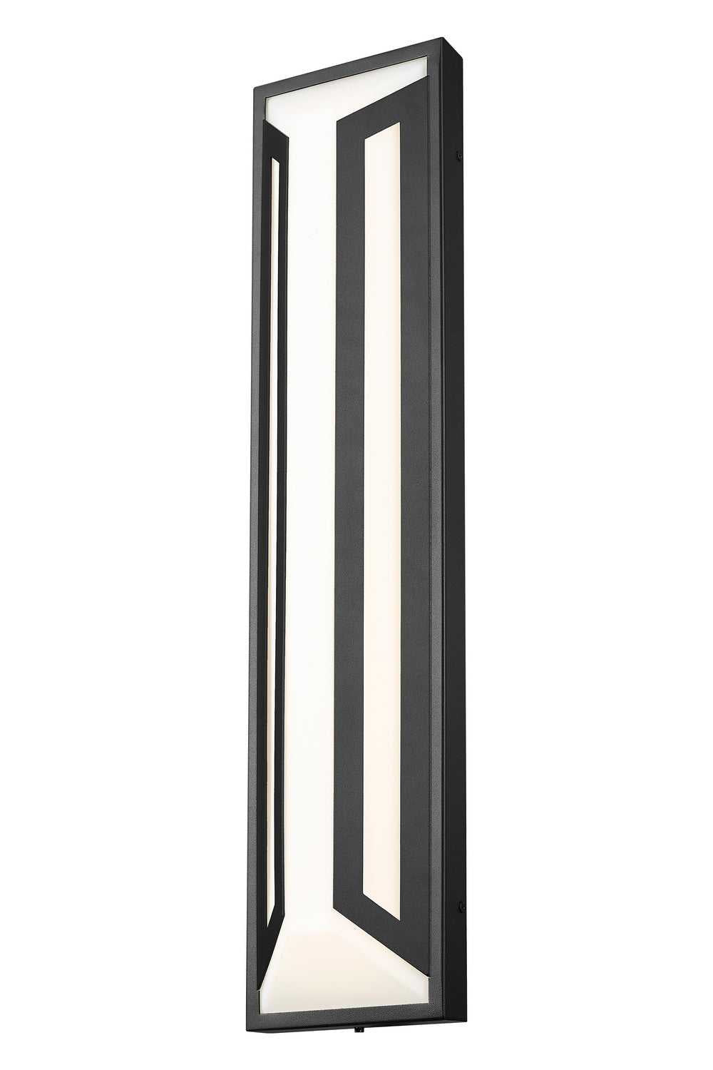 Banff LED Outdoor Wall Mount in Sand Black Z-Lite Canada