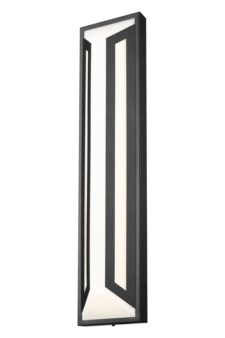 Banff LED Outdoor Wall Mount in Sand Black Z-Lite Canada