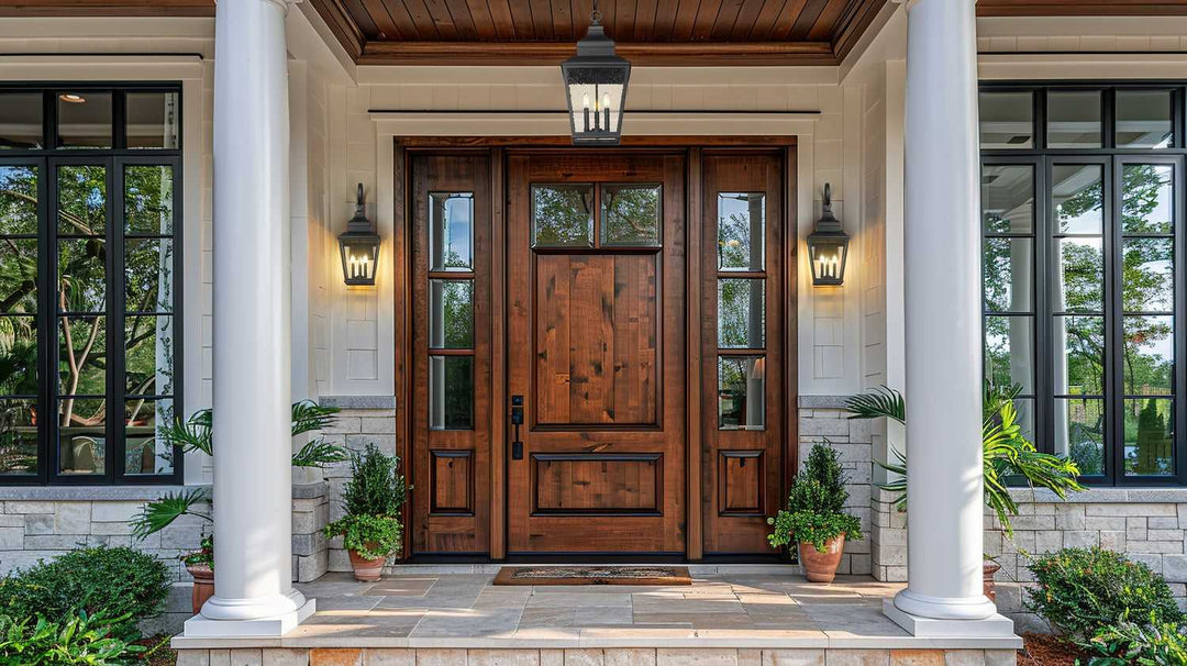 Raphael Three Light Outdoor Wall Mount in Sand Black Z-Lite Canada