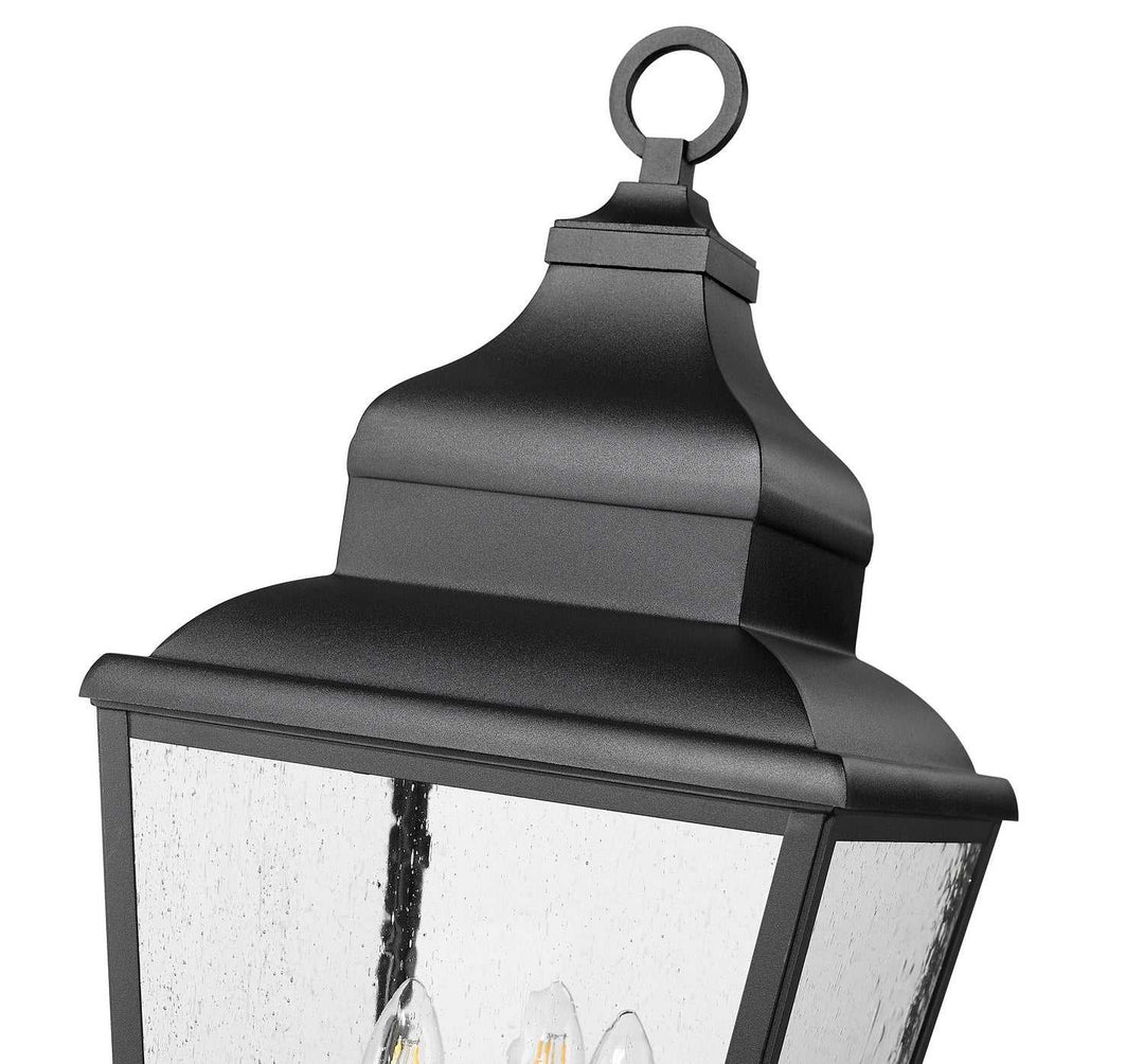 Raphael Three Light Outdoor Post Mount in Sand Black Z-Lite Canada