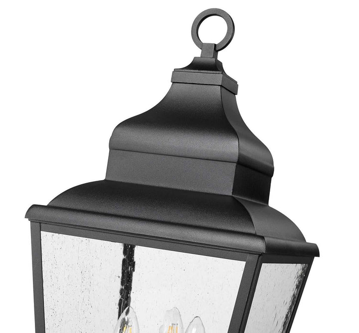 Raphael Three Light Outdoor Post Mount in Sand Black Z-Lite Canada