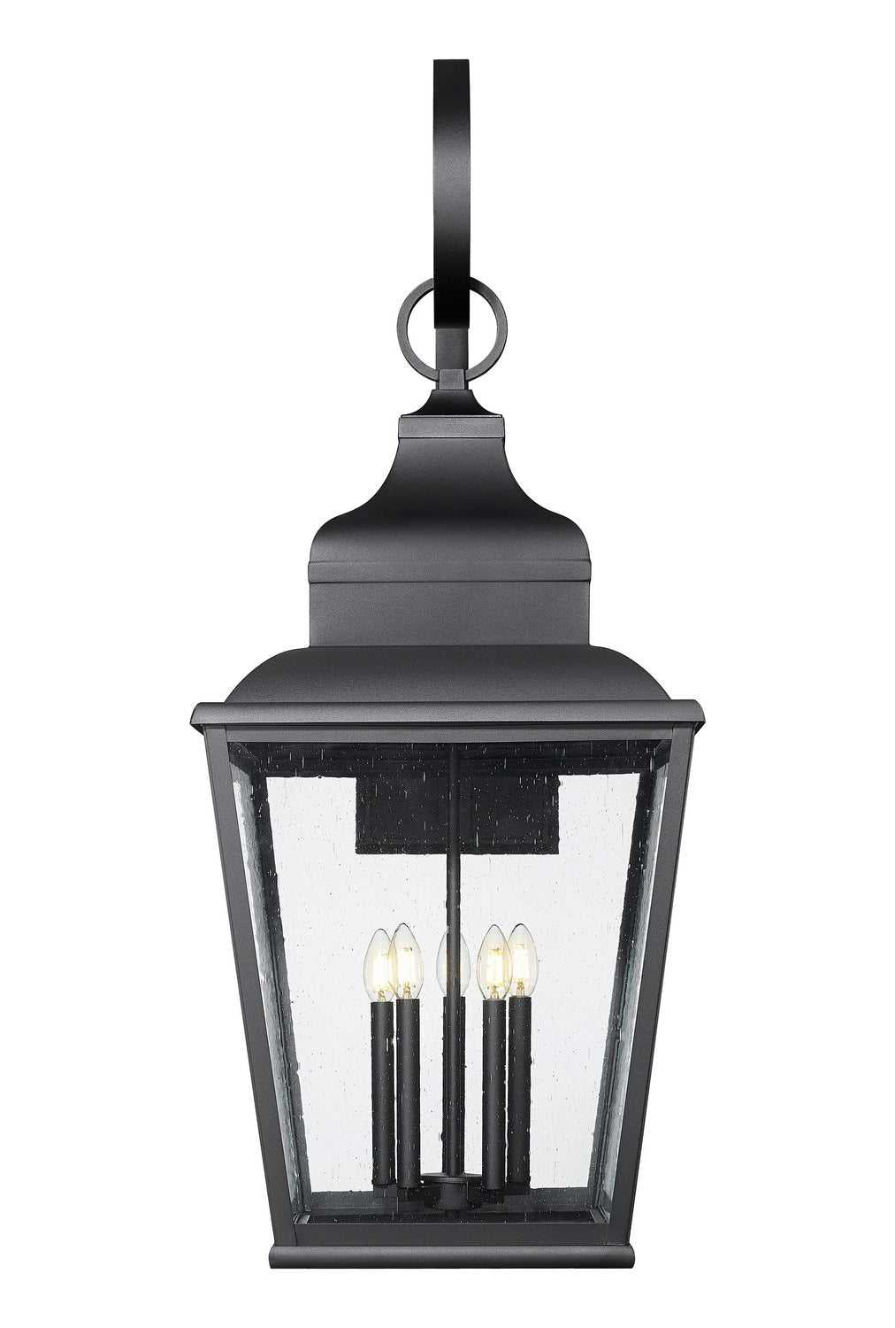 Raphael Five Light Outdoor Wall Mount in Sand Black Z-Lite Canada