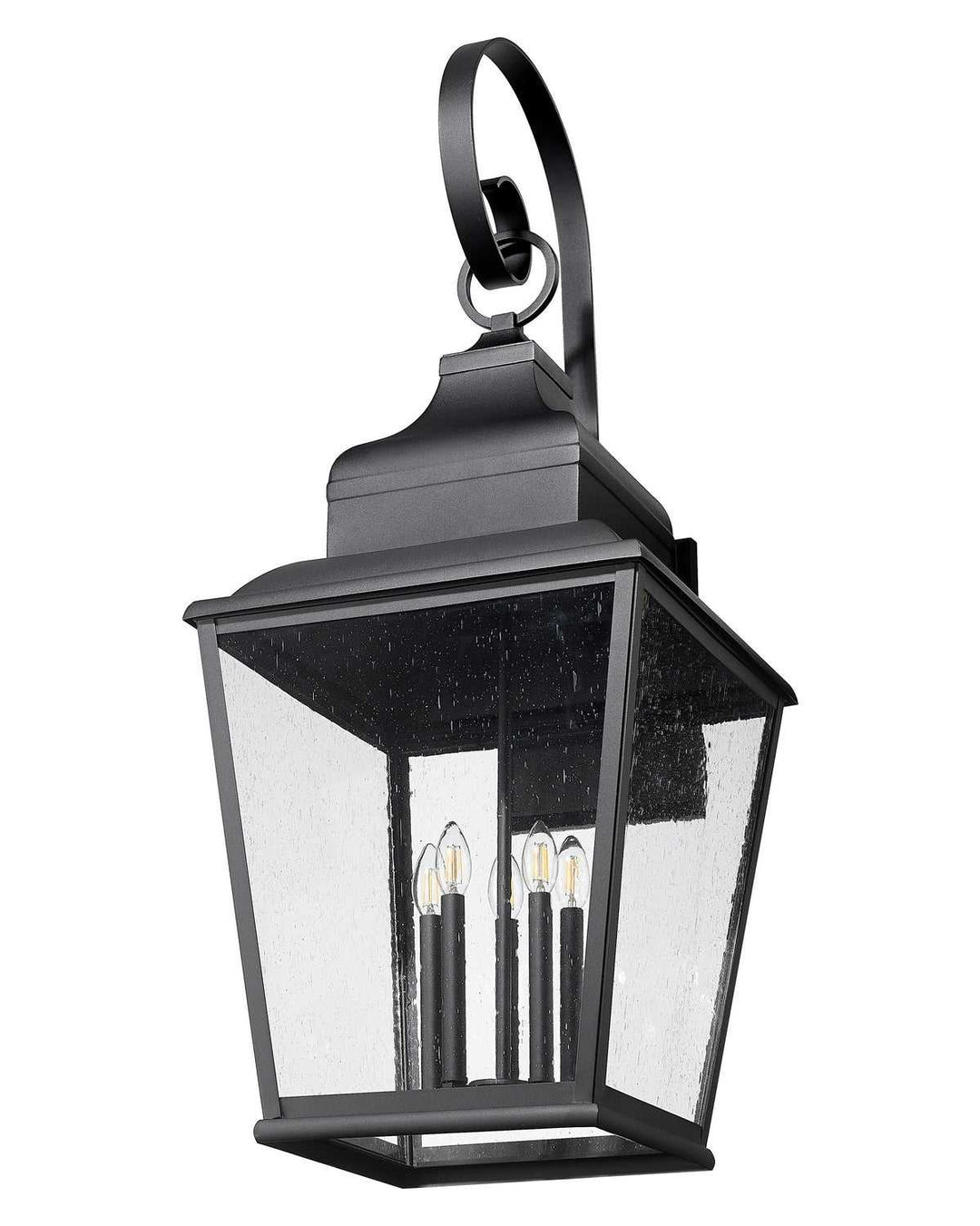 Raphael Five Light Outdoor Wall Mount in Sand Black Z-Lite Canada