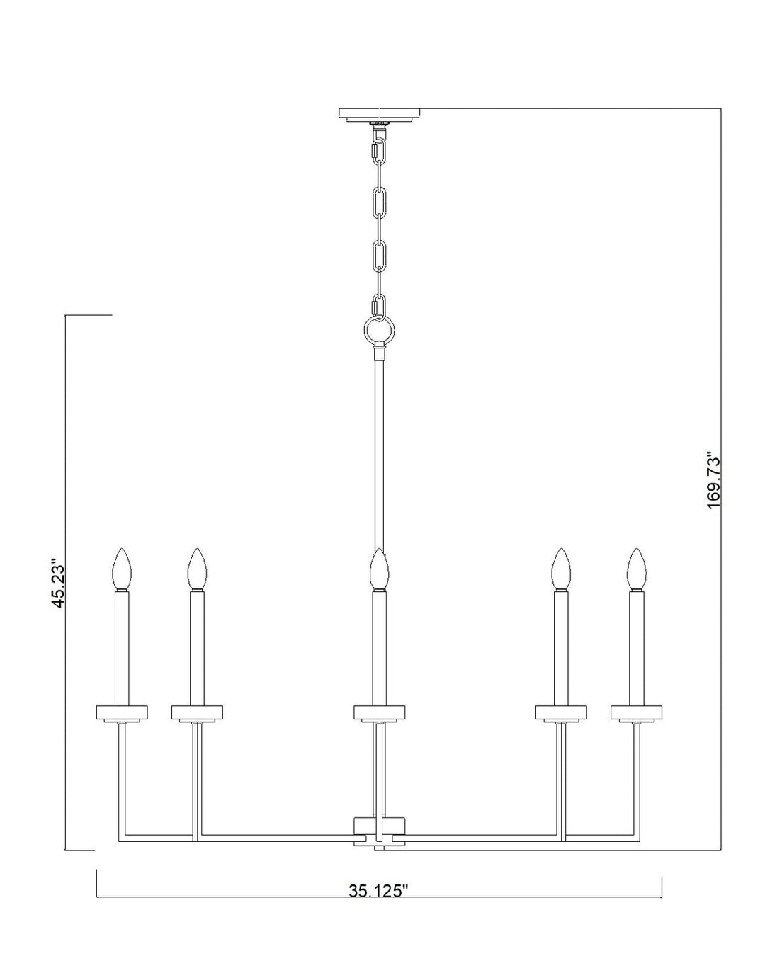 Gaultier Eight Light Chandelier in Matte Black+Modern Gold Z-Lite Canada