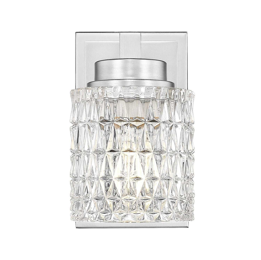 Jacqueline One Light Wall Sconce in Brushed Nickel Z-Lite Canada