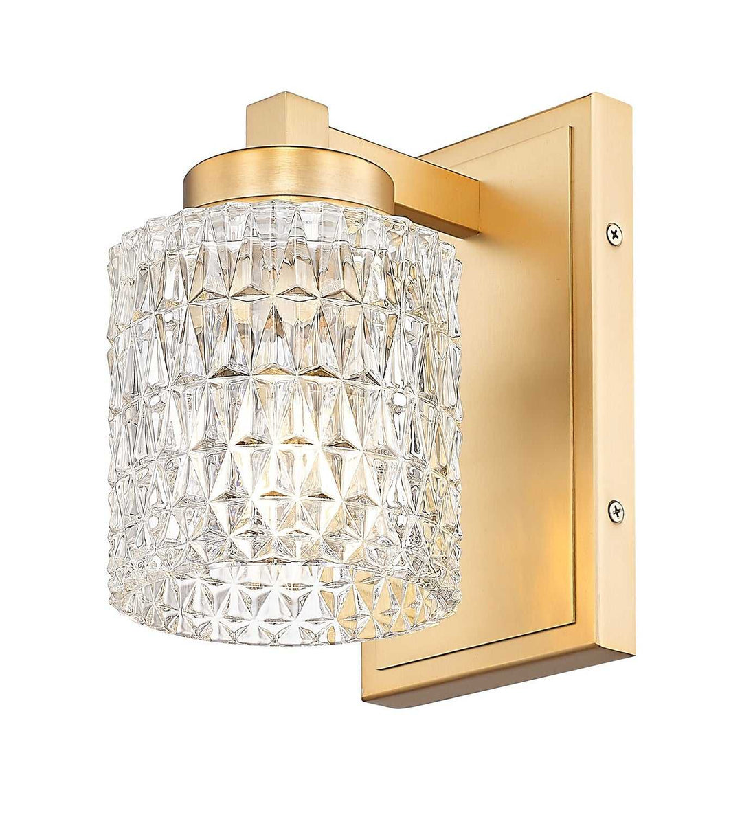 Jacqueline One Light Wall Sconce in Modern Gold Z-Lite Canada