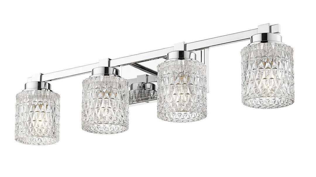 Jacqueline Four Light Vanity in Chrome Z-Lite Canada