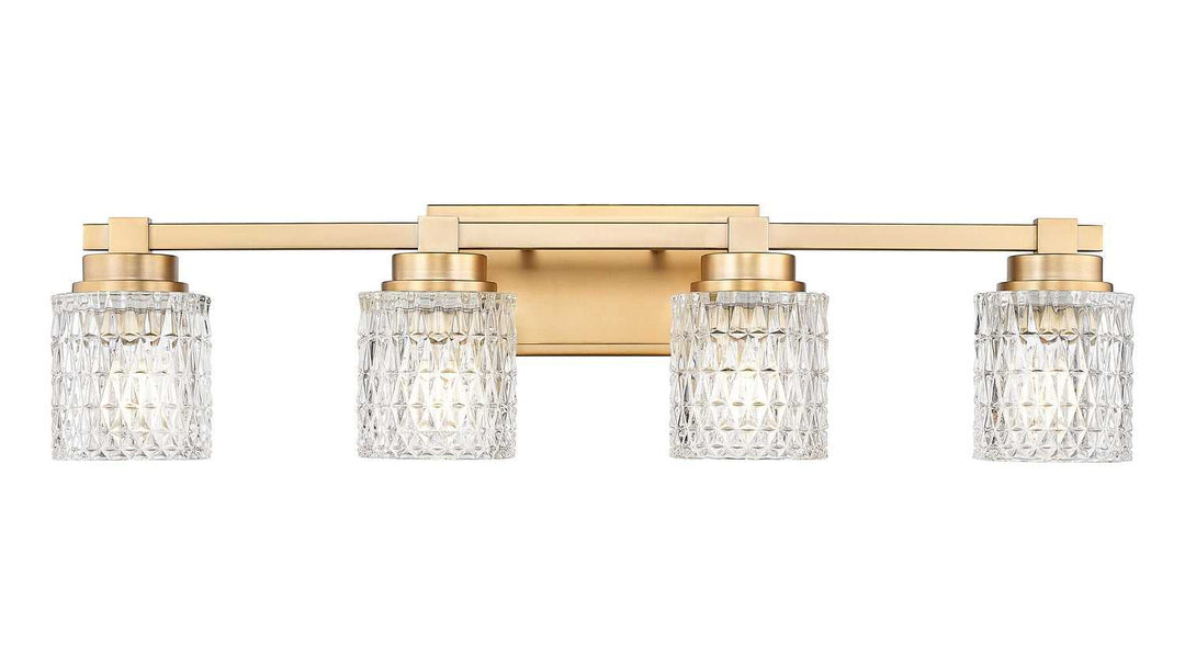 Jacqueline Four Light Vanity in Modern Gold Z-Lite Canada