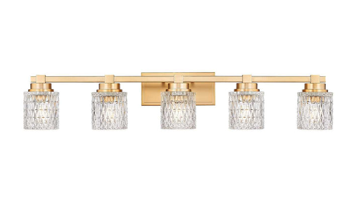 Jacqueline Five Light Vanity in Modern Gold Z-Lite Canada