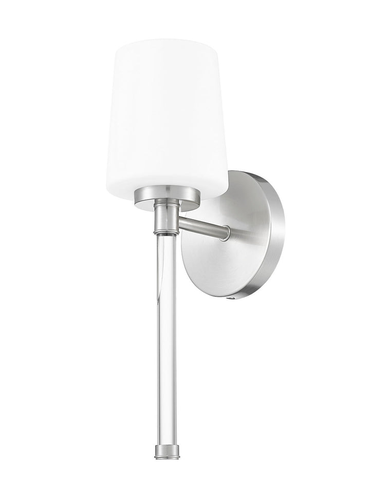 Henri One Light Wall Sconce in Brushed Nickel Z-Lite Canada