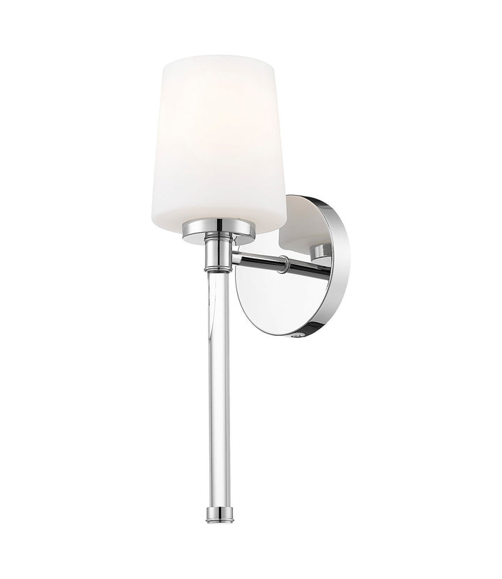 Henri One Light Wall Sconce in Chrome Z-Lite Canada