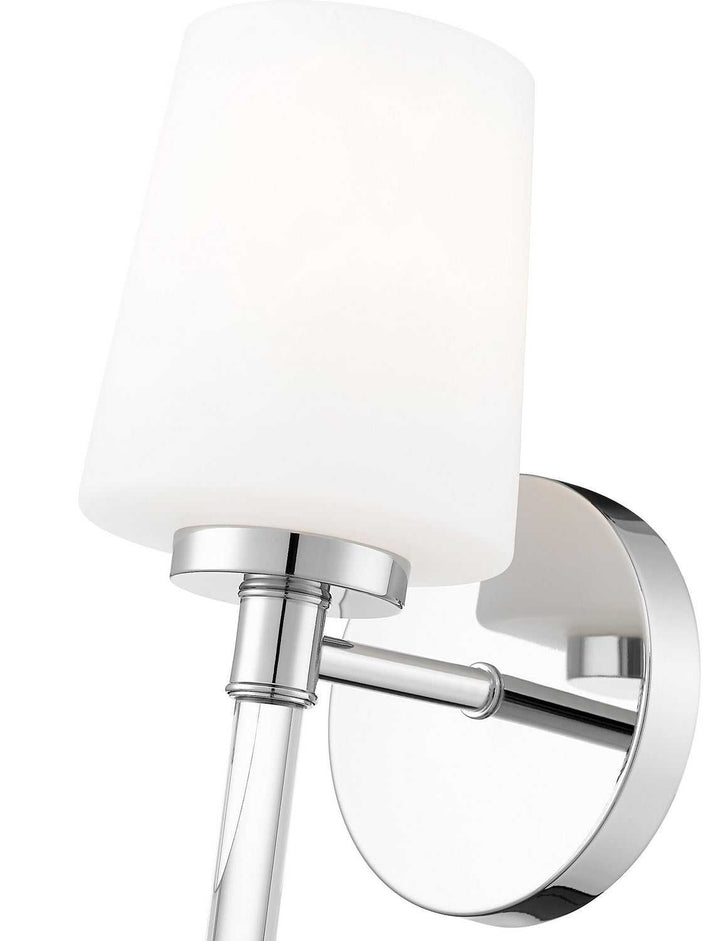 Henri One Light Wall Sconce in Chrome Z-Lite Canada