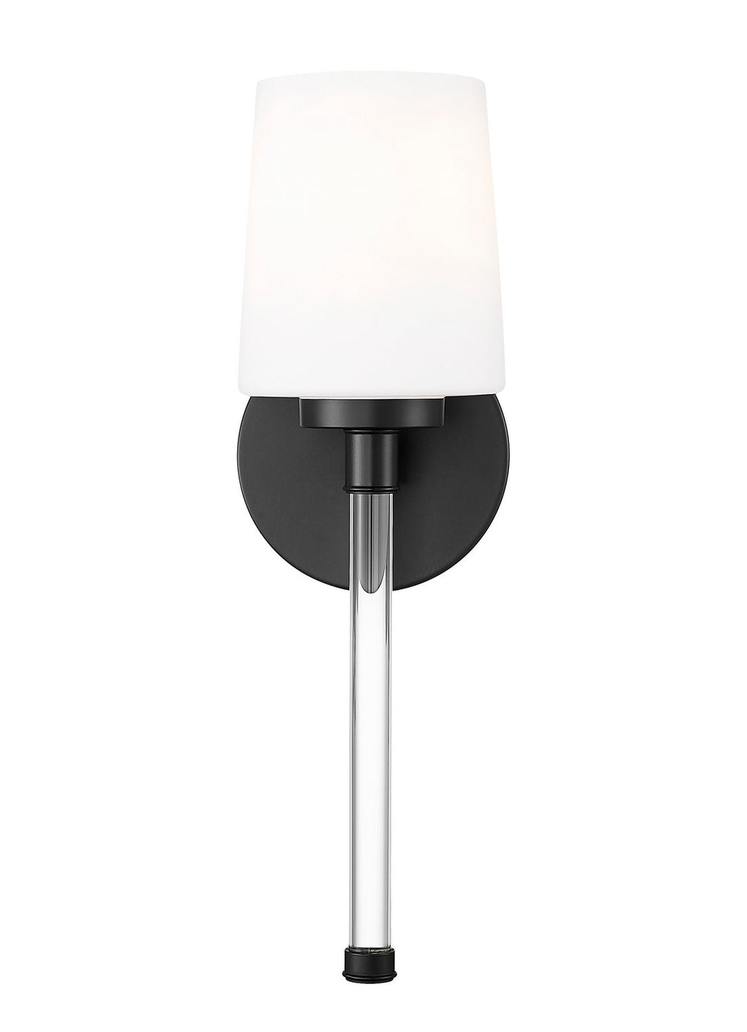 Henri One Light Wall Sconce in Matte Black Z-Lite Canada
