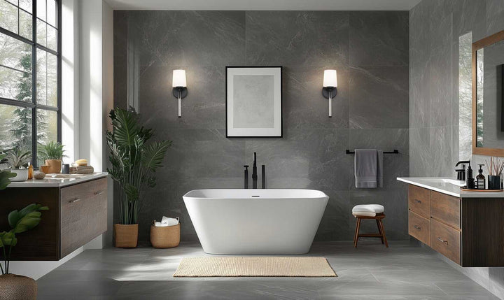 Henri One Light Wall Sconce in Matte Black Z-Lite Canada