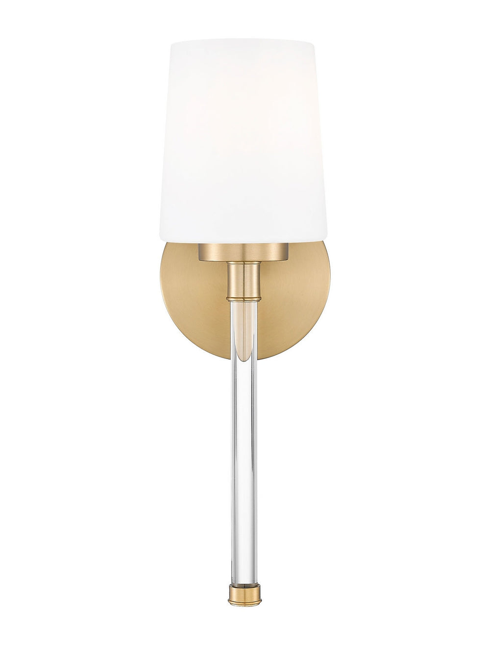 Henri One Light Wall Sconce in Modern Gold Z-Lite Canada