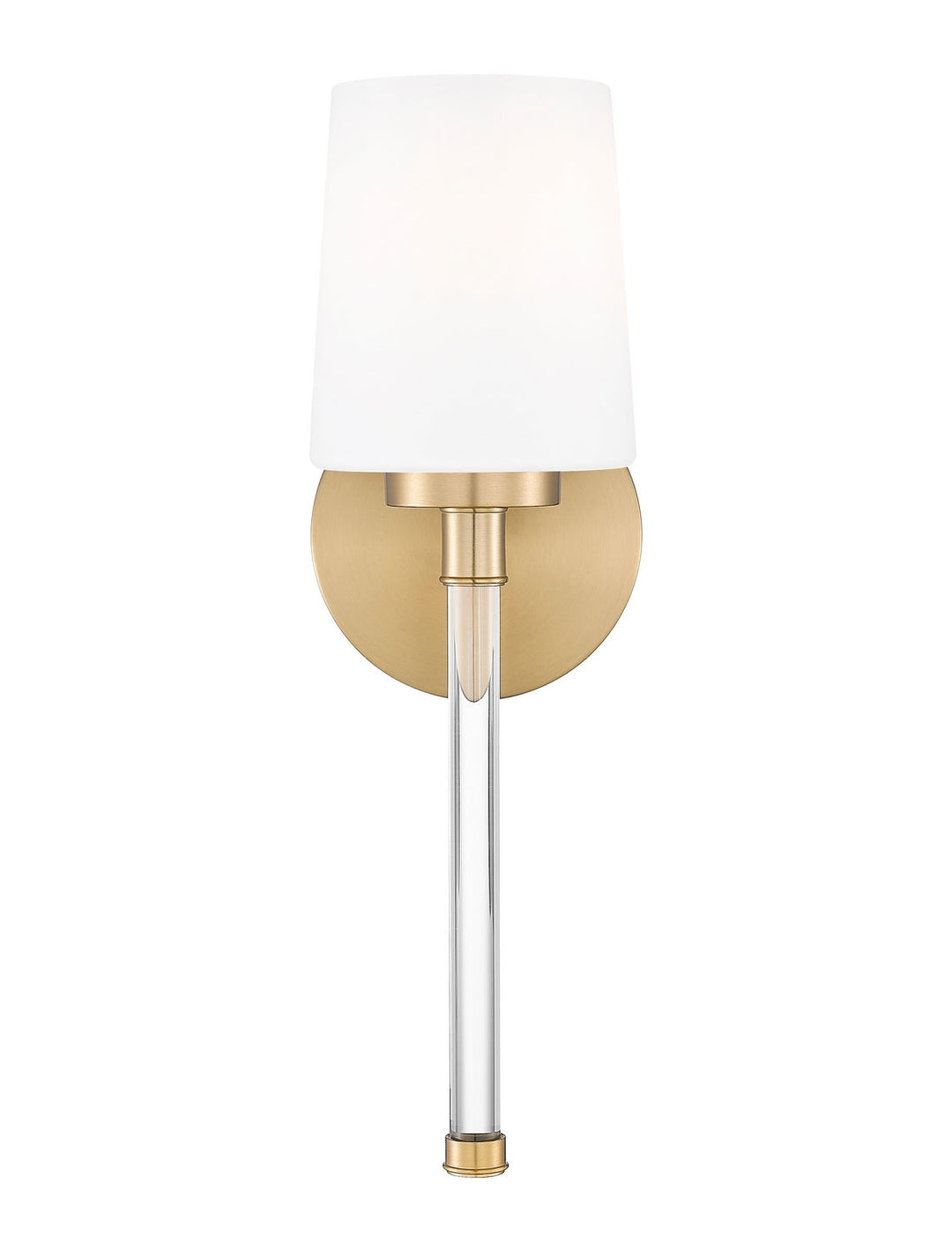 Henri One Light Wall Sconce in Modern Gold Z-Lite Canada