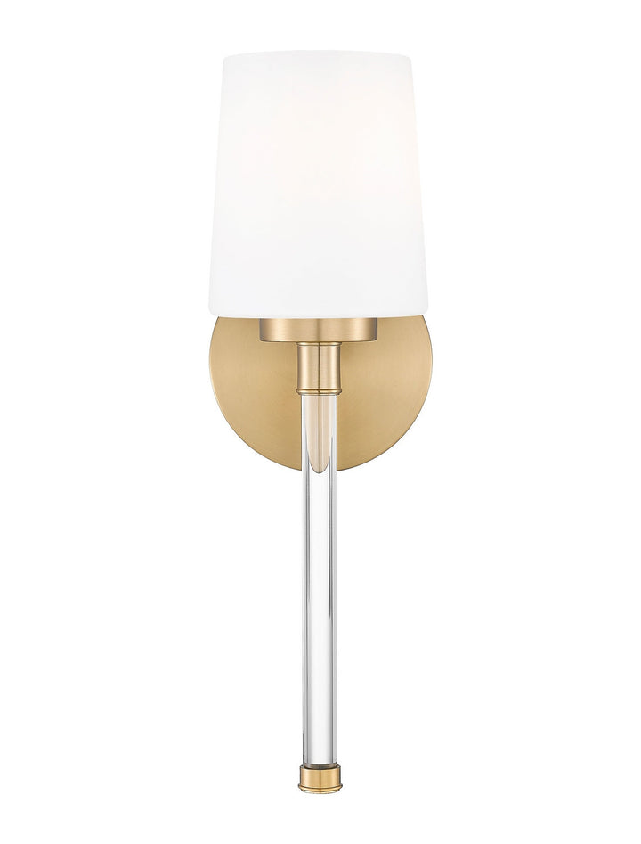 Henri One Light Wall Sconce in Modern Gold Z-Lite Canada
