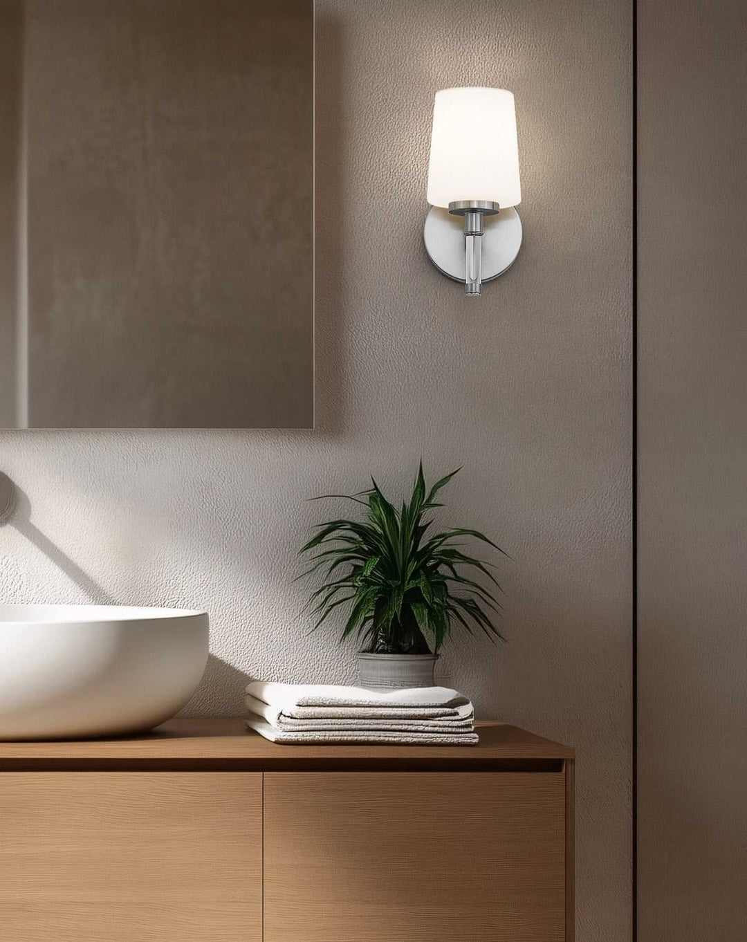 Henri One Light Vanity in Brushed Nickel Z-Lite Canada