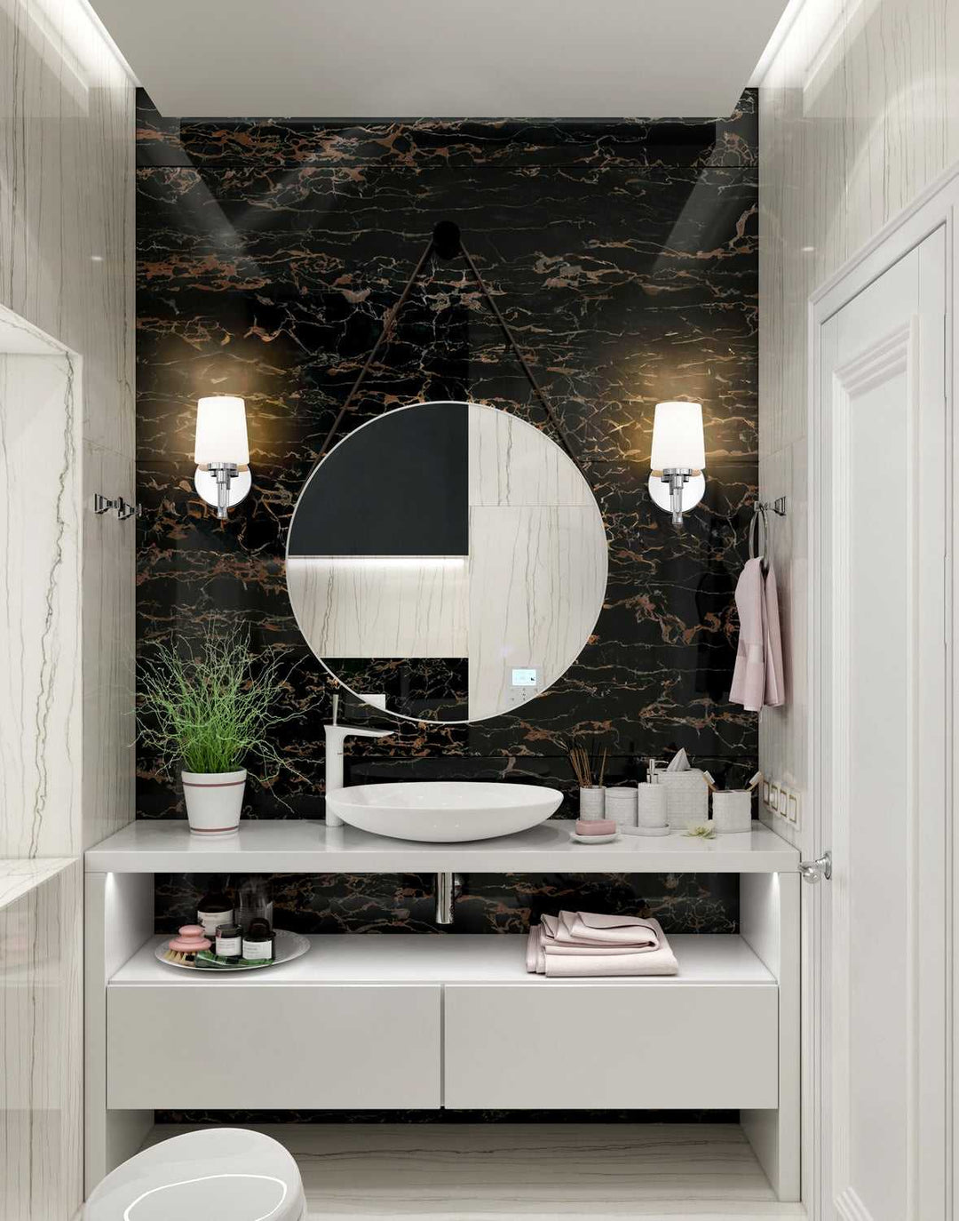 Henri One Light Vanity in Chrome Z-Lite Canada