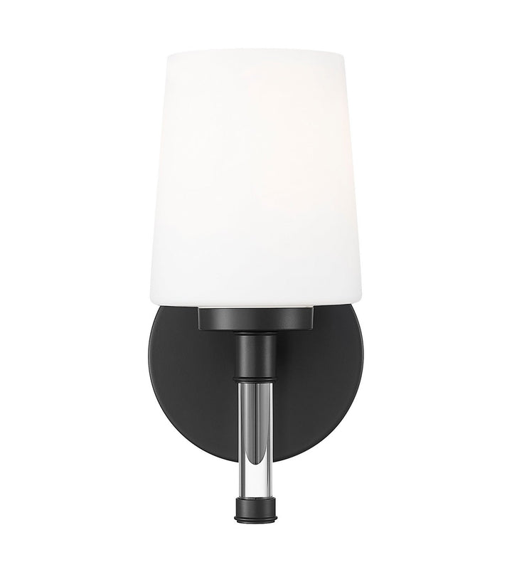 Henri One Light Vanity in Matte Black Z-Lite Canada
