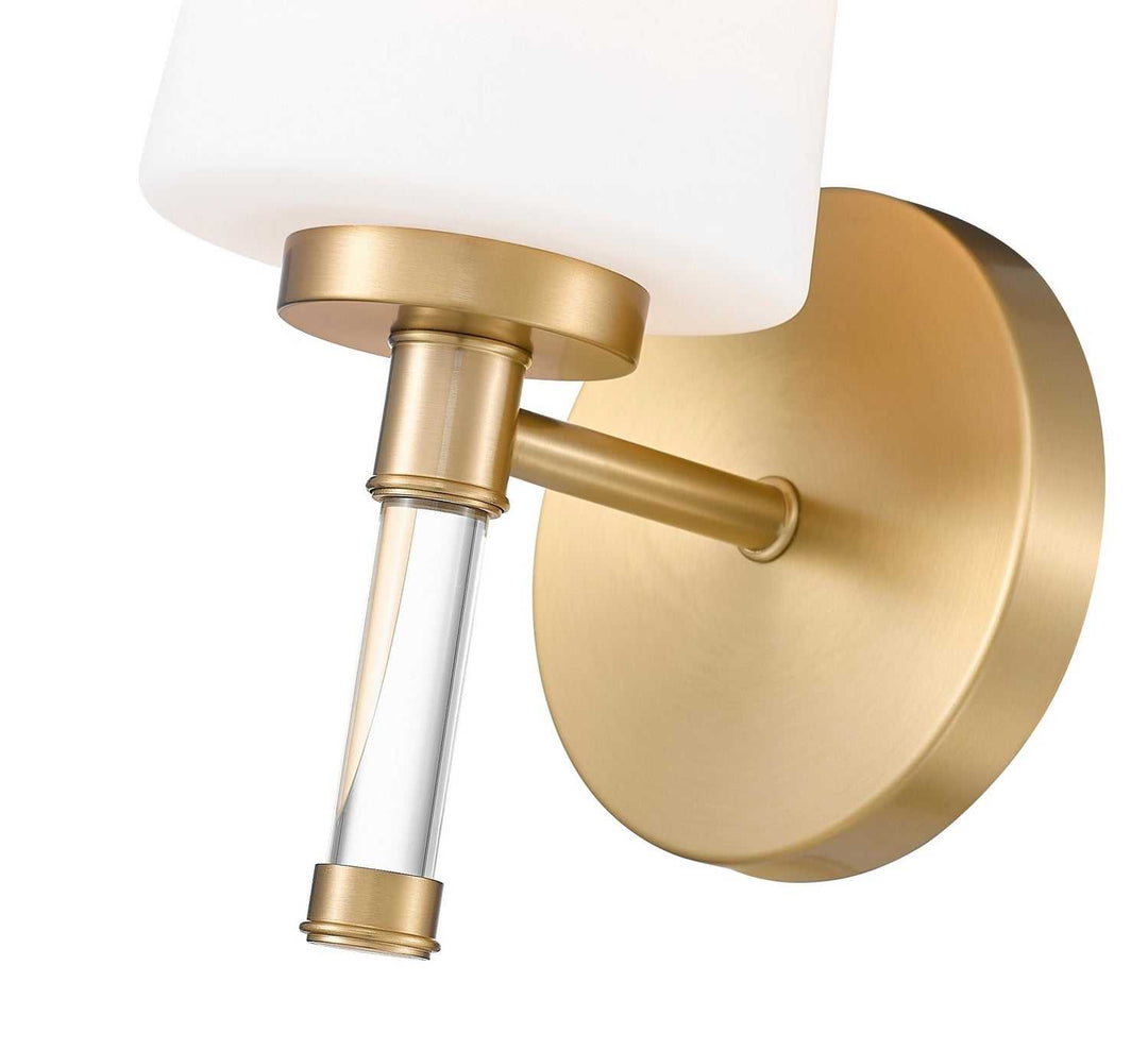 Henri One Light Vanity in Modern Gold Z-Lite Canada