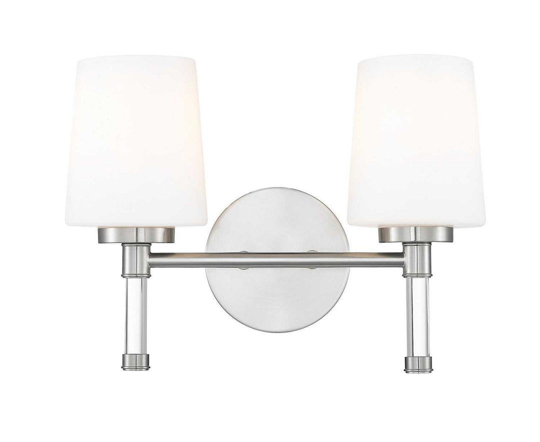 Henri Two Light Vanity in Brushed Nickel Z-Lite Canada