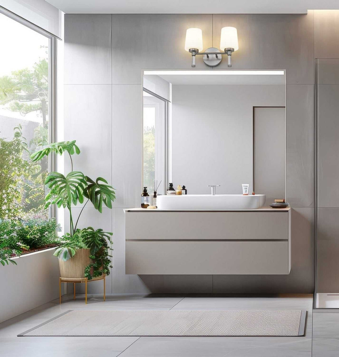 Henri Two Light Vanity in Brushed Nickel Z-Lite Canada