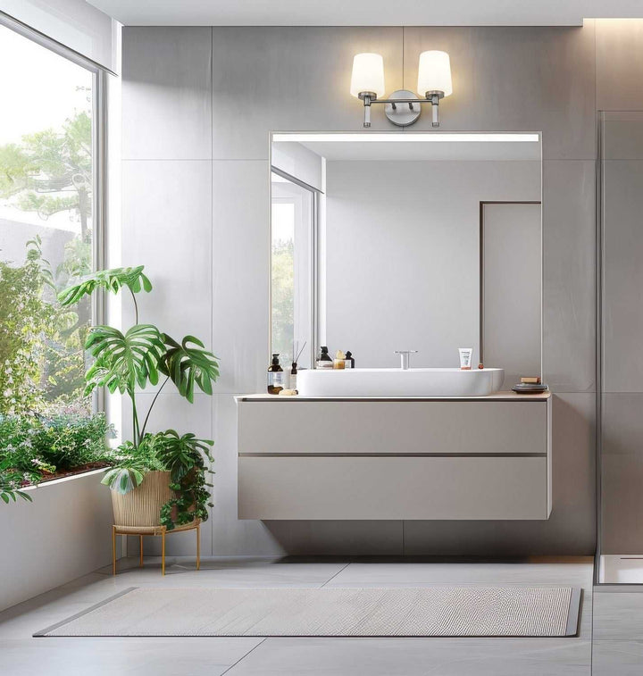Henri Two Light Vanity in Brushed Nickel Z-Lite Canada