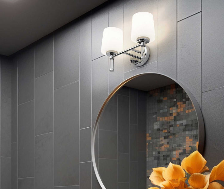 Henri Two Light Vanity in Chrome Z-Lite Canada