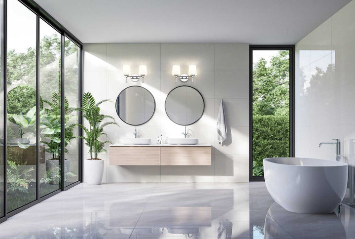 Henri Two Light Vanity in Chrome Z-Lite Canada