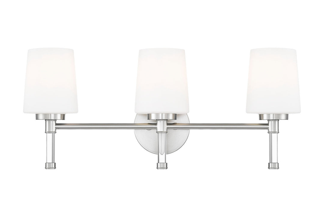Henri Three Light Vanity in Brushed Nickel Z-Lite Canada