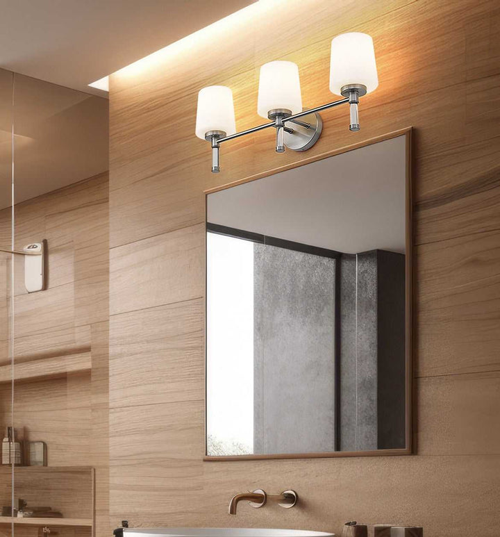Henri Three Light Vanity in Brushed Nickel Z-Lite Canada