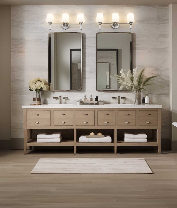 Henri Three Light Vanity in Brushed Nickel Z-Lite Canada