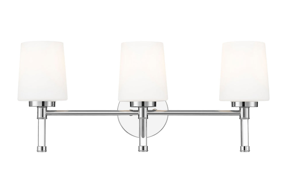 Henri Three Light Vanity in Chrome Z-Lite Canada
