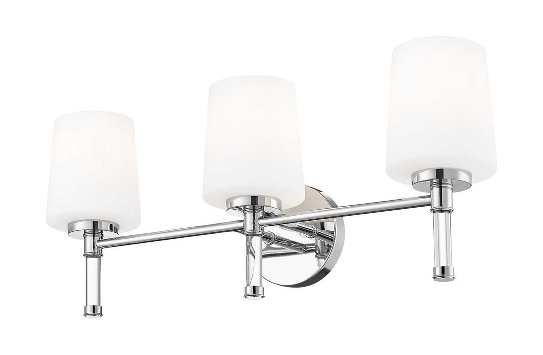 Henri Three Light Vanity in Chrome Z-Lite Canada