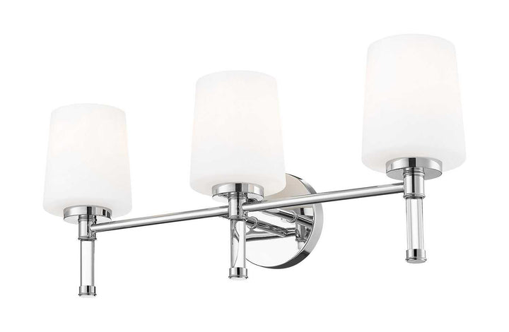 Henri Three Light Vanity in Chrome Z-Lite Canada
