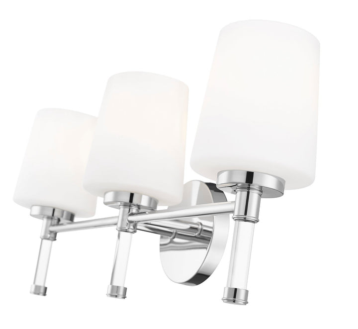 Henri Three Light Vanity in Chrome Z-Lite Canada