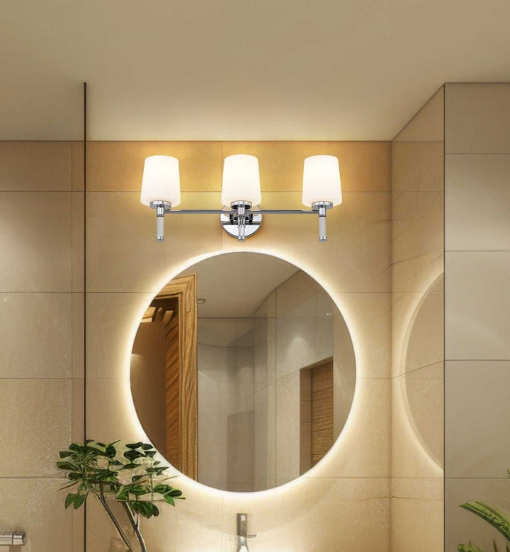 Henri Three Light Vanity in Chrome Z-Lite Canada