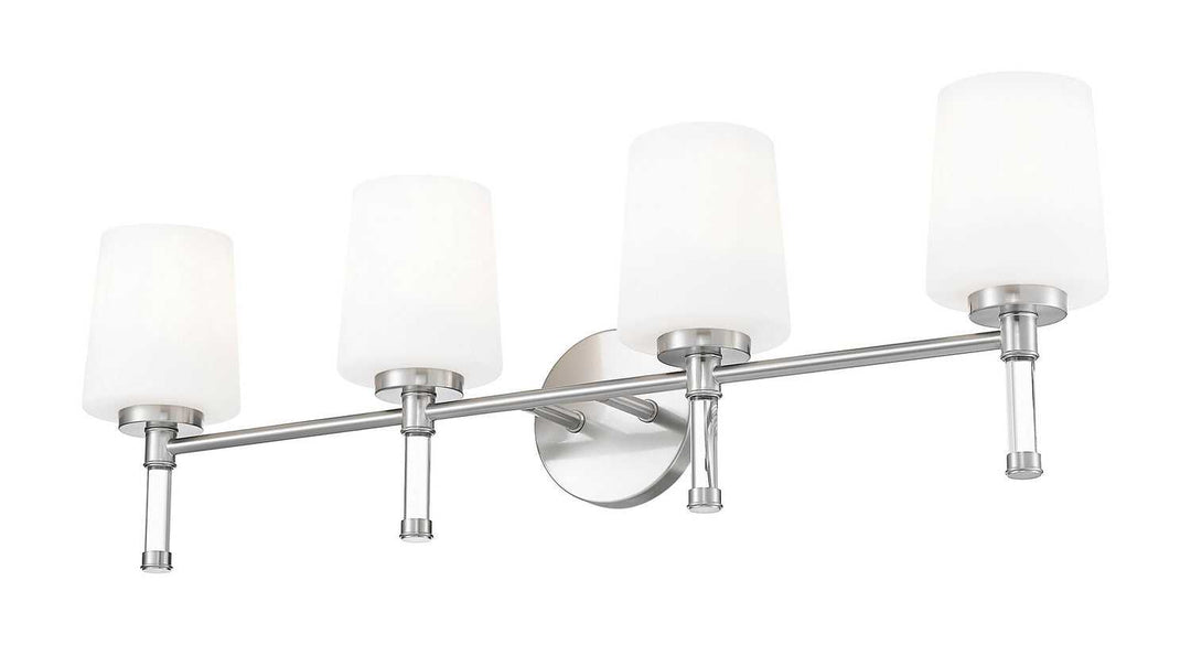 Henri Four Light Vanity in Brushed Nickel Z-Lite Canada