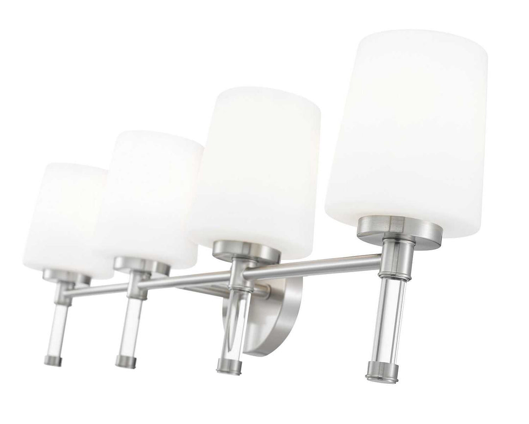 Henri Four Light Vanity in Brushed Nickel Z-Lite Canada