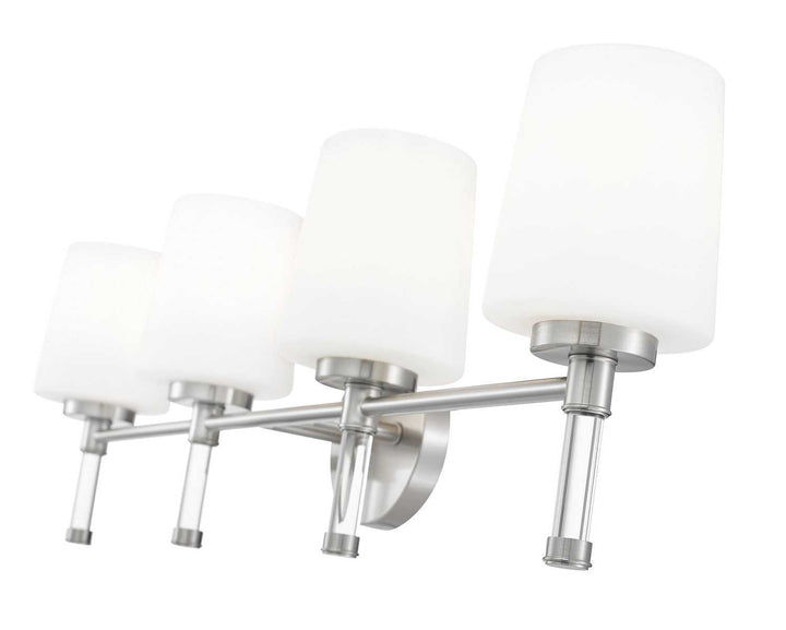 Henri Four Light Vanity in Brushed Nickel Z-Lite Canada