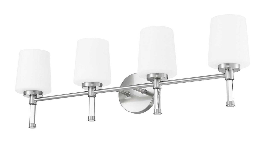 Henri Four Light Vanity in Brushed Nickel Z-Lite Canada