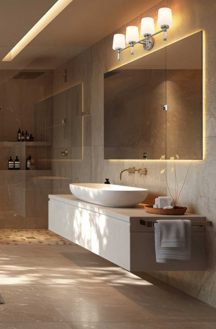 Henri Four Light Vanity in Brushed Nickel Z-Lite Canada