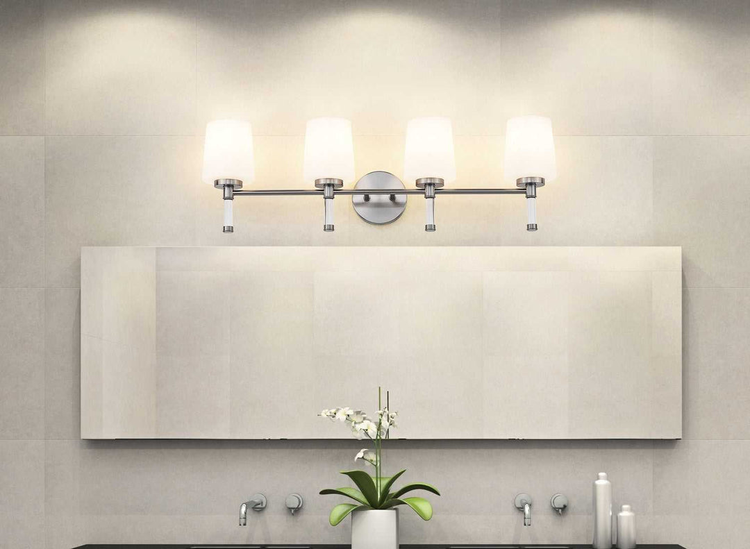 Henri Four Light Vanity in Brushed Nickel Z-Lite Canada