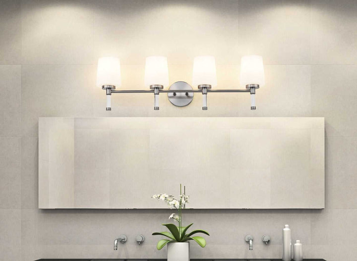 Henri Four Light Vanity in Brushed Nickel Z-Lite Canada