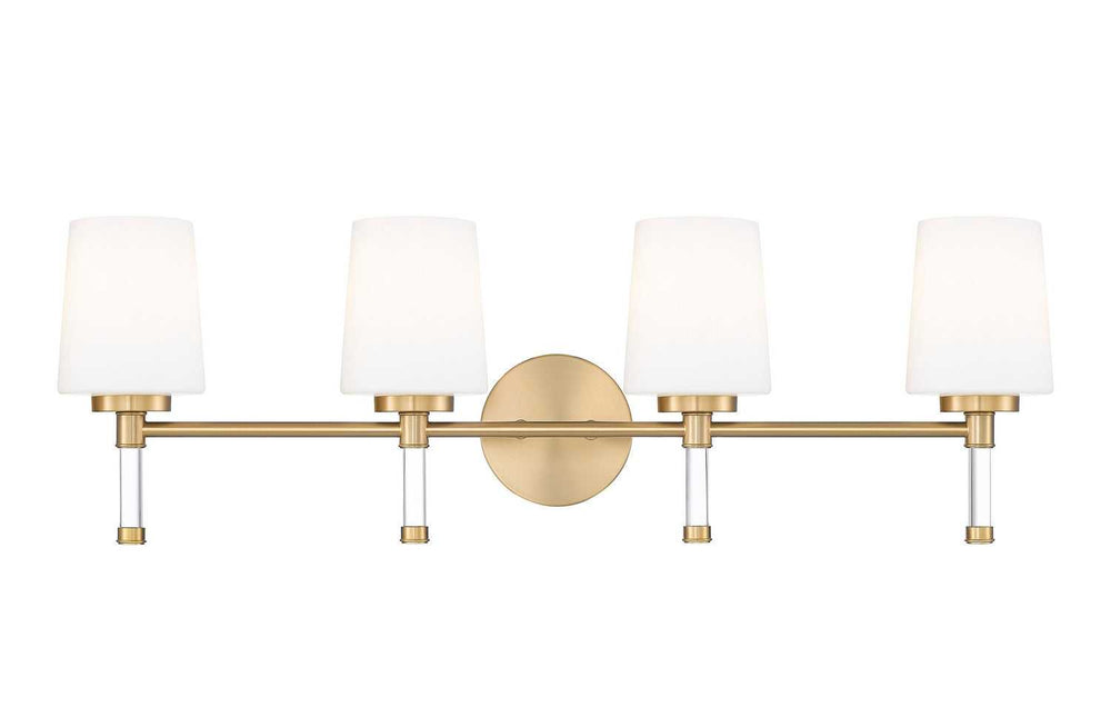 Henri Four Light Vanity in Modern Gold Z-Lite Canada