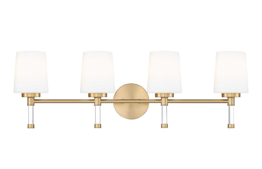 Henri Four Light Vanity in Modern Gold Z-Lite Canada
