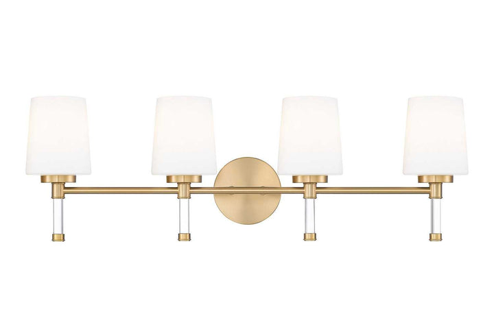 Henri Four Light Vanity in Modern Gold Z-Lite Canada