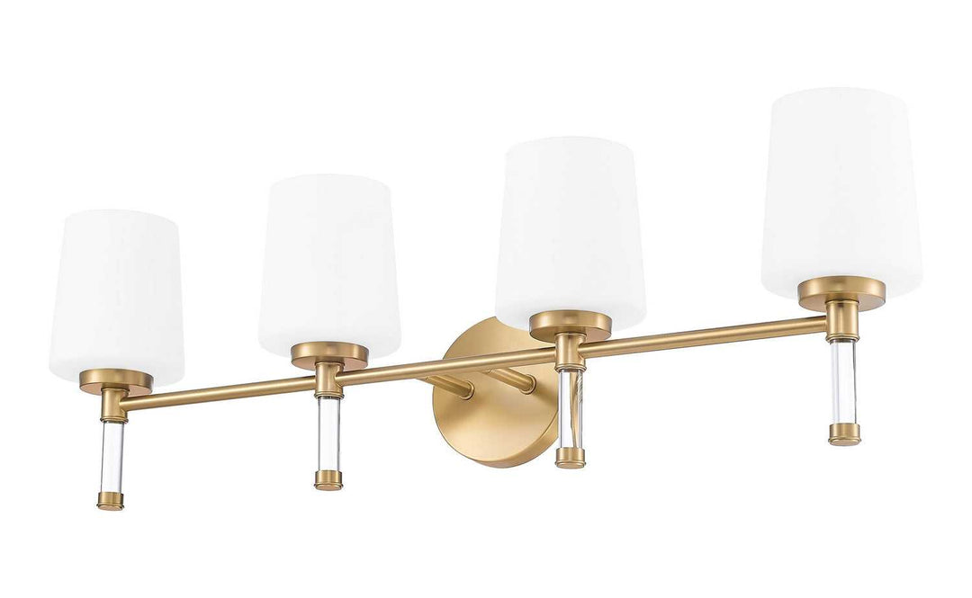 Henri Four Light Vanity in Modern Gold Z-Lite Canada